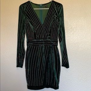 WINDSOR || Velvet Wrap Dress